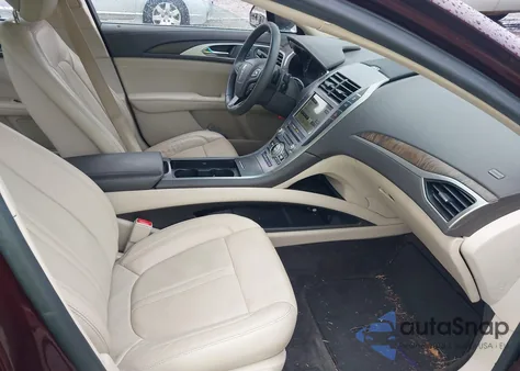 2017 Lincoln Mkz Reserve from USA, damaged, VIN 3LN6L5F96HR600680